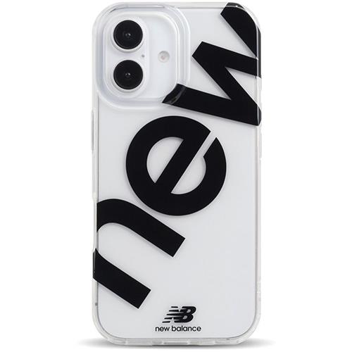 エム・ディー・シー(エムディーシー) md755421 iPhone16用 new balance クリアケース ブラック