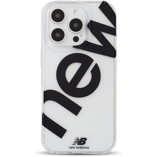 エム・ディー・シー(エムディーシー) md755431 iPhone16Pro用 new balance クリアケース ブラック