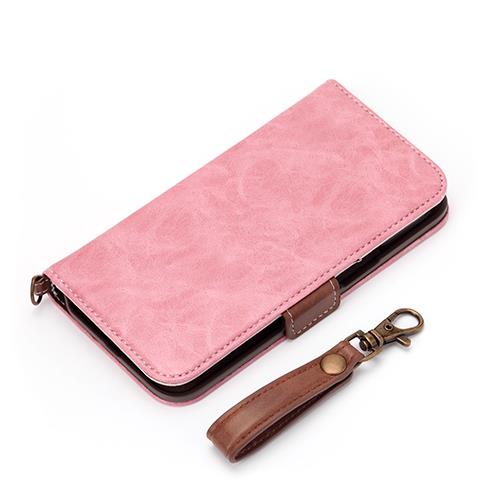 PGA PG-22KFP03PK(ダスティピンク) iPhone14用 手帳型 フリップカバー ﾏｸﾞﾈｯﾄﾛｯｸ