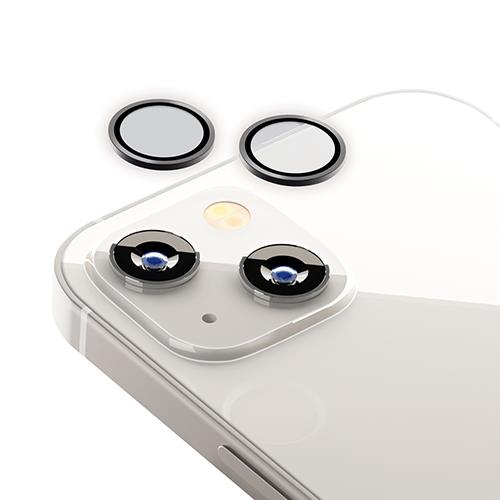 PGA PG-22RCLG06BK ブラック iPhone14/iPhone14Plus用 カメラフルプロテクター