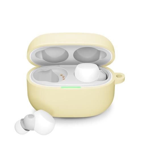 PGA PG-LS9SC02BE ベージュ LinkBuds S用 抗菌シリコンケース