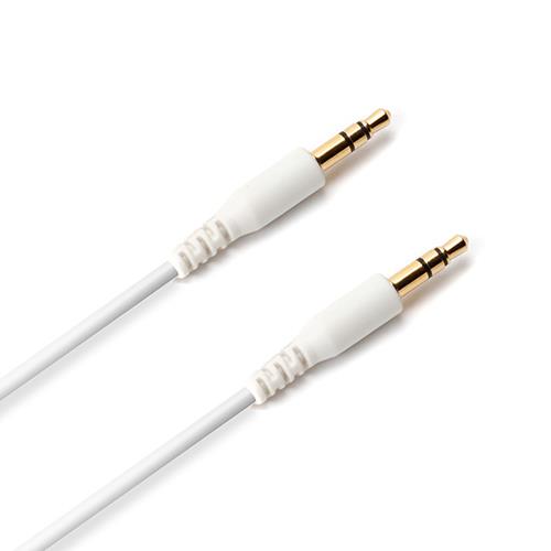PGA PG-AUXY10M12-WH(ﾎﾜｲﾄ) Premium Style 3.5mmｽﾃﾚｵﾐﾆﾌﾟﾗｸﾞAUXｵｰﾃﾞｨｵｹｰﾌﾞﾙやわらか 1m