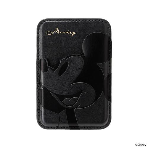 PGA PG-DMGCW01MKY ミッキーマウス MagSafe対応 カードウォレット