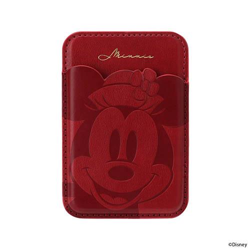 PGA PG-DMGCW02MNE ミニーマウス MagSafe対応 カードウォレット