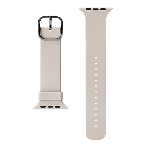 PGA PG-AW49SC02IV(アイボリー) Apple Watch 49/45/44/42mm用 シリコンバンド
