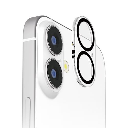 PGA PG-24ACLG03CL クリア iPhone16/16Plus用 カメラフルプロテクター Dragontrail