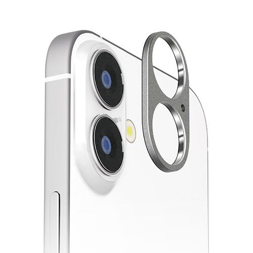 PGA PG-24ALGD05SV アルミ/シルバー iPhone16/16Plus用 カメラレンズフレーム