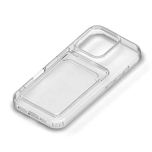 PGA PG-24BCTP01CL クリア iPhone16Pro用 クリアポケットケース