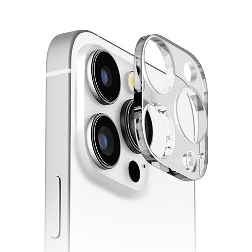 PGA PG-24BLGD01CL クリア iPhone16Pro/16ProMax用 カメラレンズフレーム