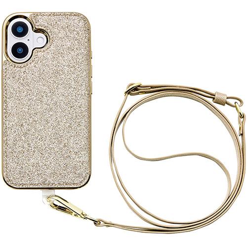 UNiCASE(ユニケース) UNICSIP24M2CBPG Cross Body Case Duo for iPhone16用(prism gold)