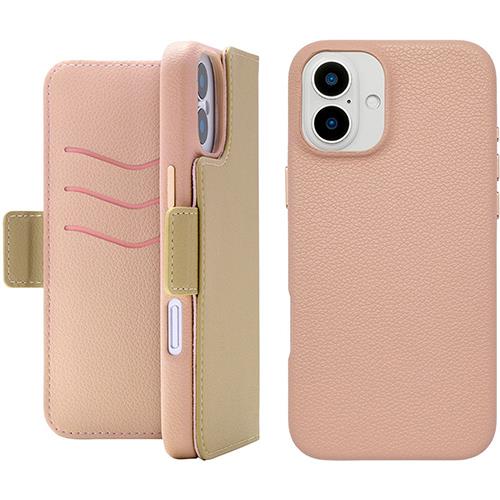 UNiCASE(ユニケース) UNICSDIP24L2MFBE 2Way Mag Flip Case for iPhone16Plus用(beige)