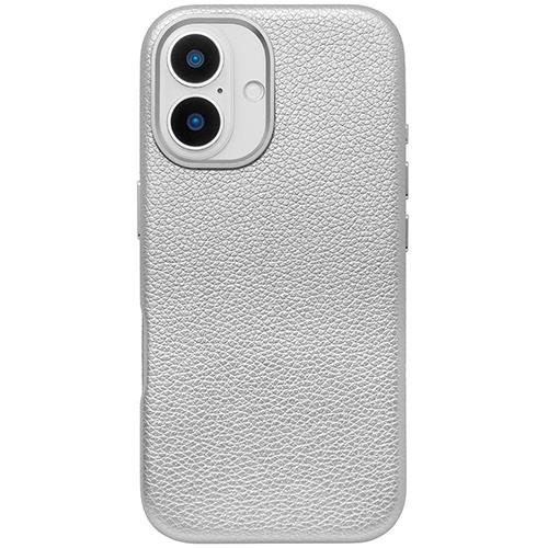 UNiCASE(ユニケース) UNICSIP24M2MPSV Mag Plain Case for iPhone16用(silver)