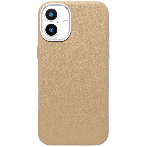 UNiCASE(ユニケース) UNICSIP24L2MPBE Mag Plain Case for iPhone16Plus用(beige)