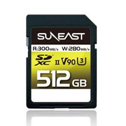 SUNEAST(サンイースト) SE-SDU2512GA300 SANEAST ULTIMATE PRO V90 SDXCカード 512GB