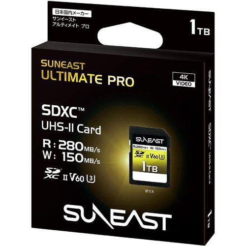 SUNEAST(サンイースト) SE-SDU2001TB2800 SANEAST ULTIMATE PRO V60 SDXCカード 1TB