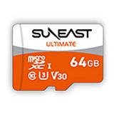 SUNEAST(サンイースト) SE-MSDU1064E095 SUNEAST ULTIMATE Orange Series microSDXCカード 64GB