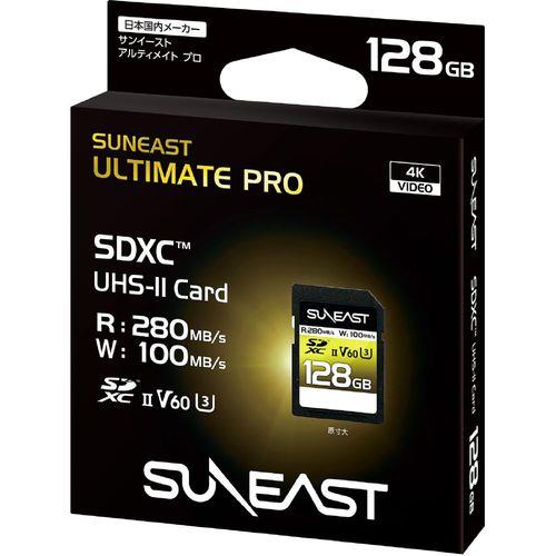 SUNEAST(サンイースト) SE-FS2128G26W1F SANEAST ULTIMATE PRO V60 SDXCカード 128GB