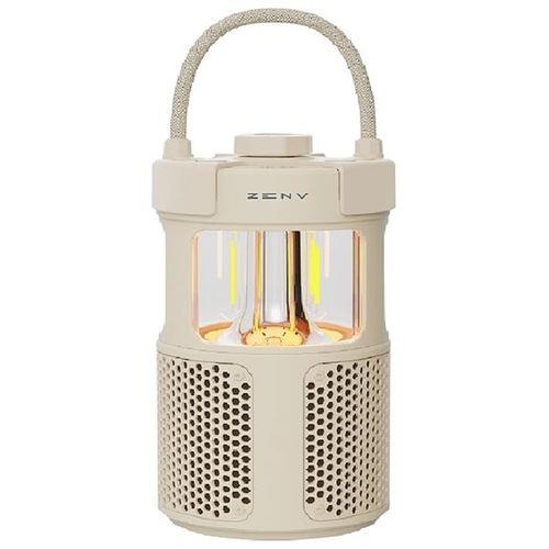 キョウハヤ JKBTF1-CR(クリーム) ZENV アウトドア Bluetoothサウンドライト フルレンジスピーカー 三脚付き IPX6防水 TWS機能