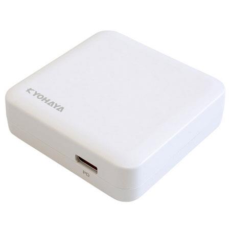 キョウハヤ JKPD20C1WH(ホワイト) USB充電器 薄型 1ポート