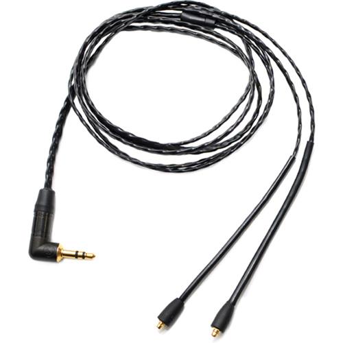 NOBUNAGA Lab(ノブナガ ラボス) NLP-KRO 黒鬼(くろおに) ミニプラグ(L型) ⇔ MMCXリケーブル 1.2m