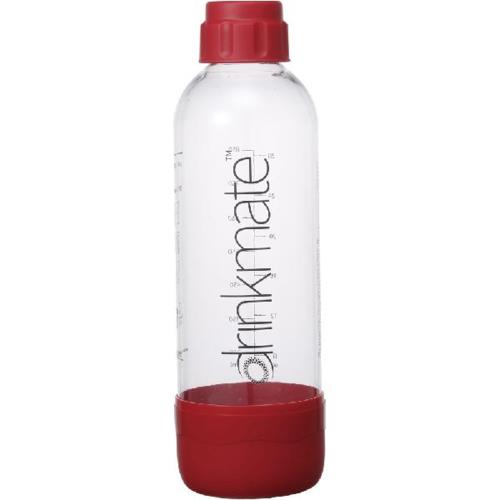 drinkmate(ドリンクメイト) DRM0024 ドリンクメイト 家庭用炭酸飲料メーカー 専用ボトルLサイズ レッド