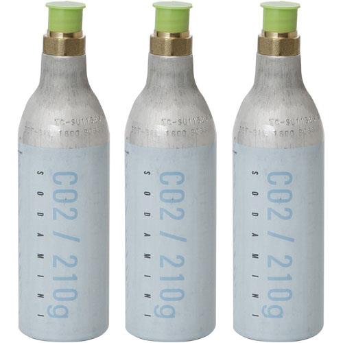 A.I.C SODA MINI(ソーダミニ) 交換ボンベ3本セット SM3002x3