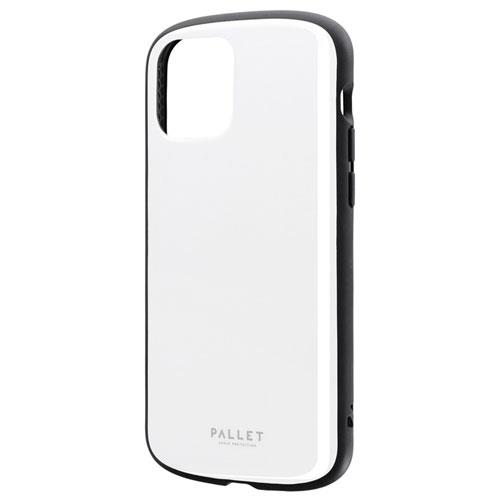 MSソリューションズ LP-IM20PLAWH(ホワイト) iPhone 12 Pro/12用 超軽量･極薄･耐衝撃ハイブリッドケース