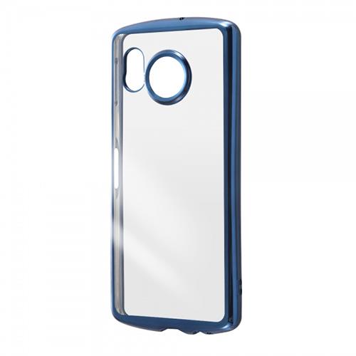 ray-out(レイ・アウト) RT-AQM3TC13/AM ﾌﾞﾙｰ AQUOS sense8 Like standard 耐衝撃 TPUソフトケース METAMORU