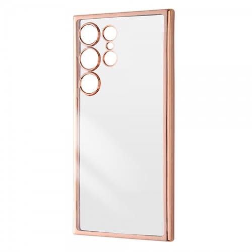 ray-out(レイ・アウト) RT-GS24UPFC2/PGM ﾋﾟﾝｸｺﾞｰﾙﾄﾞ Galaxy S24 Ultra Like standard 精密設計 TPUｿﾌﾄｹｰｽ