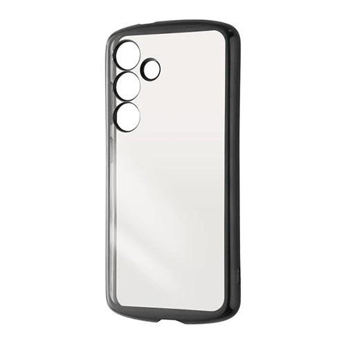 ray-out(レイ・アウト) RT-GS24TC13/BM ﾌﾞﾗｯｸ Galaxy S24用 Like standard 耐衝撃 精密設計 TPUソフトケース