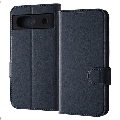 ray-out(レイ・アウト) RT-GP8AELC1/DN ダークネイビー Google Pixel 8a用 耐衝撃 手帳型ﾚｻﾞｰｹｰｽ ﾏｸﾞﾈｯﾄ