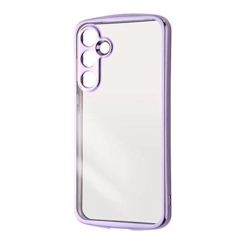 ray-out(レイ・アウト) RT-GA55TC13/LDM ラベンダー Galaxy A55 5G用 耐衝撃 精密設計 TPUｿﾌﾄｹｰｽ METAMORU