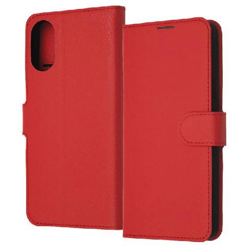 ray-out(レイ・アウト) RT-RXP10M6ELC1/R(レッド) Xperia 10 VI用 手帳型レザーケース Like standard 耐衝撃 シンプル マグネット