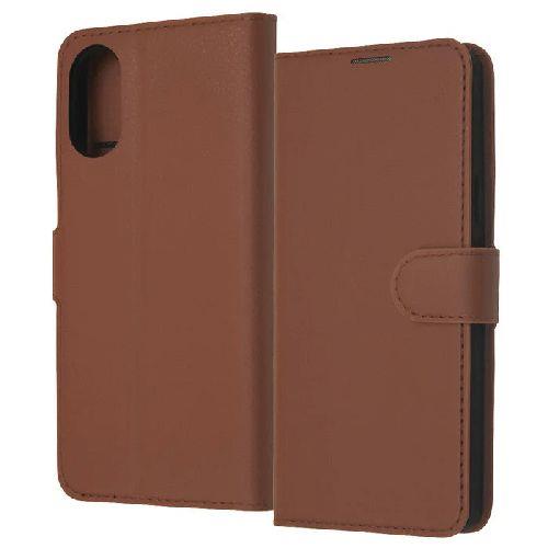 ray-out(レイ・アウト) RT-RXP10M6ELC1/DK(ブラウン) Xperia 10 VI用 手帳型レザーケース Like standard 耐衝撃 シンプル マグネット