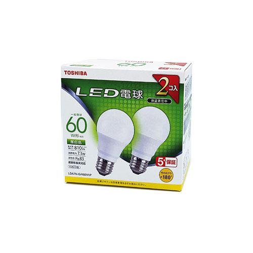 東芝(TOSHIBA) LDA7N-G/K60V1P LED電球 昼白色 E26口金 60W形相当 810lm