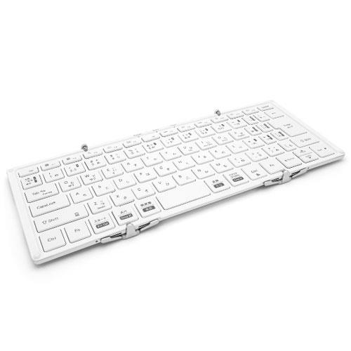 アーキサイト AM-K2TF83J/SLW シルバー･ホワイト MOBO 有線/無線キーボード 日本語JIS配列 83キー