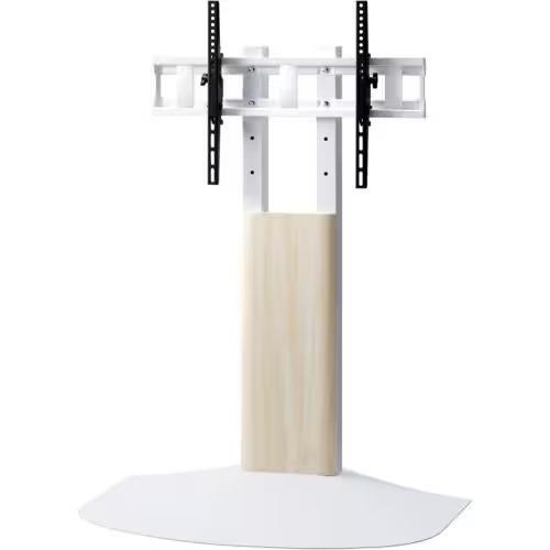 朝日木材加工 WS-BL840-NA ナチュラル木目&ホワイト Swing 壁寄せテレビスタンド