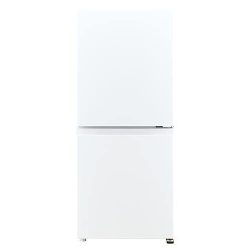【長期保証付】アクア(AQUA) AQR-14R-W マットホワイト SIMPLE+ 2ドア冷蔵庫 137L 幅500mm