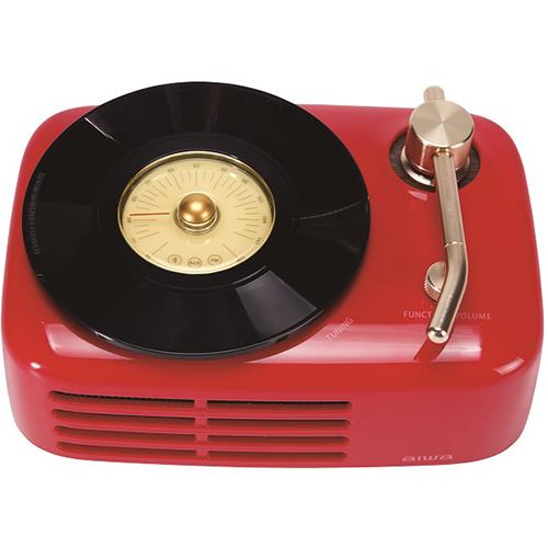 AIWA(アイワ) SB-LFS30-R(レッド) ラジオ付きBluetoothスピーカー