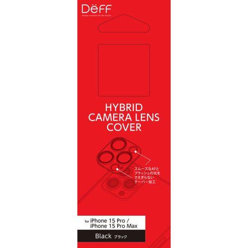 ディーフサウンド(DeffSound) iPhone 15 Pro/15 Pro Max HYBRID CAMERA LENS COVER グラファイト