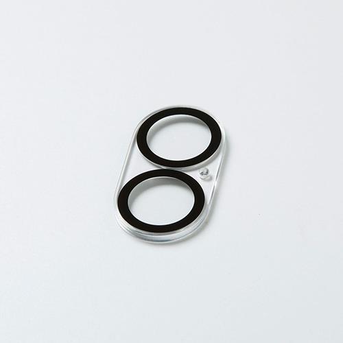 ディーフサウンド(DeffSound) DGIP24GAC3CR CLEAR CAMERA LENS COVER for iPhone16/Plus用 クリア