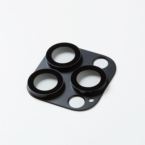 ディーフサウンド(DeffSound) DGIP24PGAL2BK HYBRID CAMERA LENS COVER for iPhone16Pro/ProMax用 ブラック