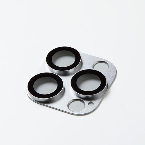 ディーフサウンド(DeffSound) DGIP24PGAL2SV HYBRID CAMERA LENS COVER for iPhone16Pro/ProMax用 シルバー