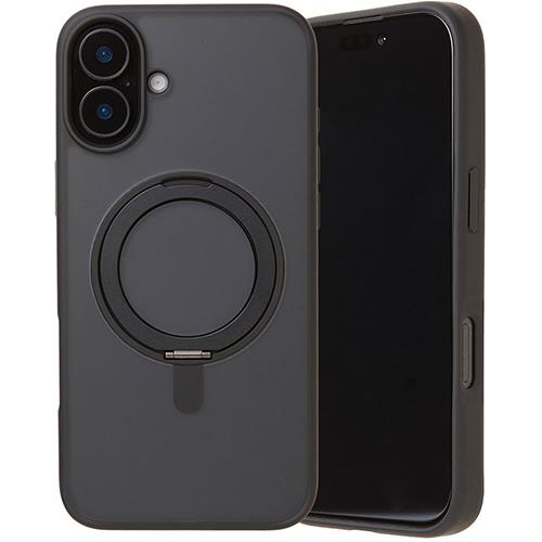 ディーフサウンド(DeffSound) DCSIPE24MMRBK ETANZE RING MASTER for iPhone16用 ブラック