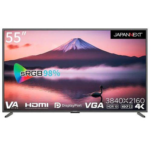 ジャパンネクスト(JAPANNEXT) JN-V5500UHDR-N 55型 4Kディスプレイ