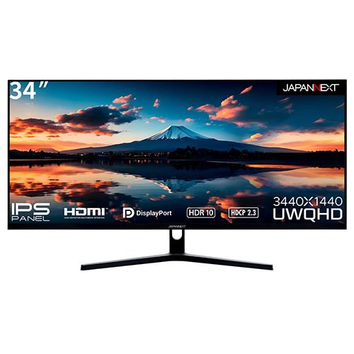 ジャパンネクスト(JAPANNEXT) JN-IPS3401UWQHDR 34型 UWQHDウルトラワイドモニター