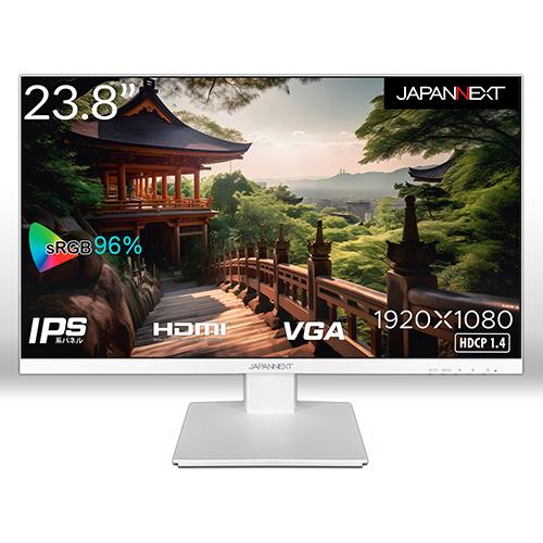 ジャパンネクスト(JAPANNEXT) JN-238i75F-W 23.8型 フルHDモニター