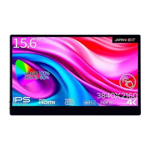 ジャパンネクスト(JAPANNEXT) JN-MD-IPS1563UHDR-T 15.6型 4K タッチ対応モバイルモニター