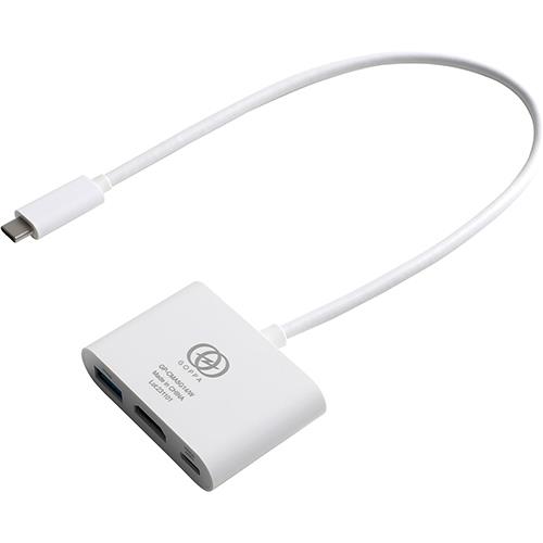 IODATA(アイ・オー・データ) GP-CMA5G14/W(ホワイト) マルチポートハブ Power Delivery 140W対応