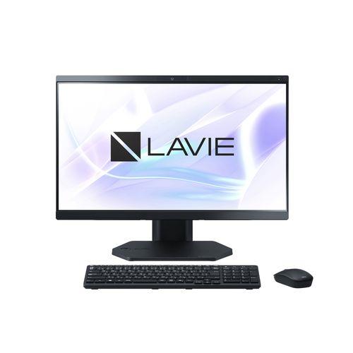 【長期5年保証付】NEC PC-A2355JAB LAVIE A23 23.8型 Core i5/16GB/512GB/Office+365 ファインブラック Windows 11Home デスクトップ